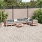 vidaXL 8-tlg. Garten-Sofagarnitur mit Kissen Massivholz Douglasie vidaXL 8-tlg. Garten-Sofagarnitur mit Kissen Massivholz Douglasie