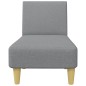 vidaXL 2-tlg. Sofagarnitur Hellgrau Stoff vidaXL 2-tlg. Sofagarnitur Hellgrau Stoff