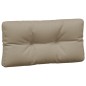 vidaXL Palettenkissen 5-tlg. Taupe Stoff vidaXL Palettenkissen 5-tlg. Taupe Stoff