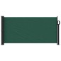 vidaXL Seitenmarkise Ausziehbar Dunkelgrün 100x500 cm vidaXL Seitenmarkise Ausziehbar Dunkelgrün 100x500 cm