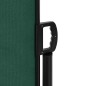 vidaXL Seitenmarkise Ausziehbar Dunkelgrün 100x500 cm vidaXL Seitenmarkise Ausziehbar Dunkelgrün 100x500 cm