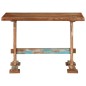 vidaXL Esstisch 110x55x78 cm Altholz Massiv