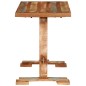 vidaXL Esstisch 110x55x78 cm Altholz Massiv
