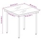 vidaXL 5-tlg. Garten-Essgruppe mit Kissen Beige Poly Rattan vidaXL 5-tlg. Garten-Essgruppe mit Kissen Beige Poly Rattan