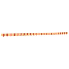 vidaXL Markisenvolant Gelb und Orange Gestreift 6 m