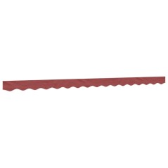 vidaXL Markisenvolant Burgunderrot 4 m
