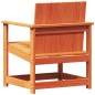 vidaXL 3-tlg. Garten-Lounge-Set Wachsbraun Massivholz Kiefer vidaXL 3-tlg. Garten-Lounge-Set Wachsbraun Massivholz Kiefer