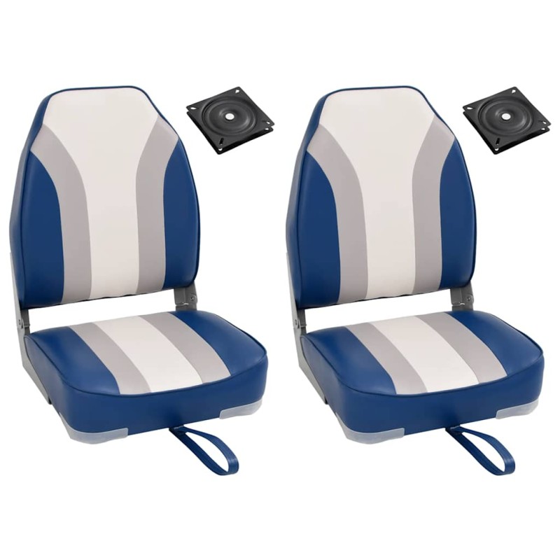 vidaXL 4-tlg. Bootssitz-Set Klappbar Hohe Rückenlehne vidaXL 4-tlg. Bootssitz-Set Klappbar Hohe Rückenlehne