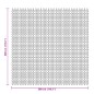 vidaXL Zeltteppich Anthrazit 3x3 m vidaXL Zeltteppich Anthrazit 3x3 m