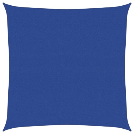 vidaXL Sonnensegel 160 g/m² Quadratisch Blau 7x7 m HDPE