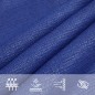 vidaXL Sonnensegel 160 g/m² Quadratisch Blau 7x7 m HDPE vidaXL Sonnensegel 160 g/m² Quadratisch Blau 7x7 m HDPE