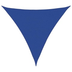 vidaXL Sonnensegel 160 g/m² Dreieckig Blau 6x6x6 m HDPE