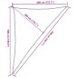 vidaXL Sonnensegel 160 g/m² Dreieckig Gelb 4x5x6,8 m HDPE vidaXL Sonnensegel 160 g/m² Dreieckig Gelb 4x5x6,8 m HDPE