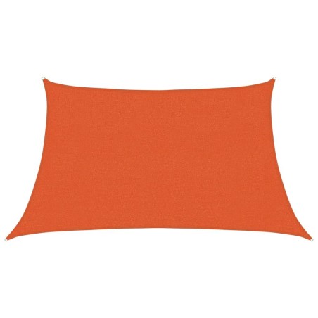 vidaXL Sonnensegel 160 g/m² Trapezform Orange 3/4x2 m HDPE