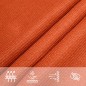 vidaXL Sonnensegel 160 g/m² Trapezform Orange 3/4x2 m HDPE vidaXL Sonnensegel 160 g/m² Trapezform Orange 3/4x2 m HDPE