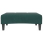 vidaXL Fußhocker Dunkelgrün 77x55x31 cm Samt vidaXL Fußhocker Dunkelgrün 77x55x31 cm Samt
