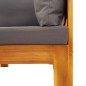vidaXL 9-tlg. Garten-Sofagarnitur mit Kissen Massivholz Akazie vidaXL 9-tlg. Garten-Sofagarnitur mit Kissen Massivholz Akazie
