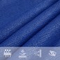 vidaXL Sonnensegel 160 g/m² Dreieckig Blau 5x5x6 m HDPE vidaXL Sonnensegel 160 g/m² Dreieckig Blau 5x5x6 m HDPE