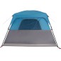 vidaXL Campingzelt 4 Personen Blau Wasserdicht vidaXL Campingzelt 4 Personen Blau Wasserdicht