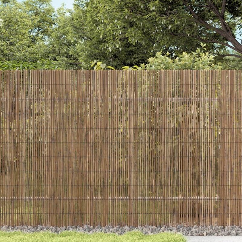 vidaXL Gartenzaun 300x100 cm Schilf vidaXL Gartenzaun 300x100 cm Schilf