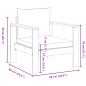 vidaXL 3-tlg. Garten-Sofagarnitur mit Kissen Massivholz Akazie vidaXL 3-tlg. Garten-Sofagarnitur mit Kissen Massivholz Akazie