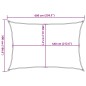 vidaXL Sonnensegel 160 g/m² Schwarz 5x6 m HDPE vidaXL Sonnensegel 160 g/m² Schwarz 5x6 m HDPE