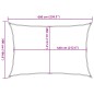 vidaXL Sonnensegel 160 g/m² Rechteckig Orange 5x6 m HDPE vidaXL Sonnensegel 160 g/m² Rechteckig Orange 5x6 m HDPE