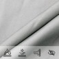 vidaXL Sonnensegel Hellgrau 2x2 m 100 % Polyester Oxford vidaXL Sonnensegel Hellgrau 2x2 m 100 % Polyester Oxford