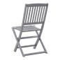 vidaXL Klappbare Gartenstühle 8 Stk. Massivholz Akazie vidaXL Klappbare Gartenstühle 8 Stk. Massivholz Akazie