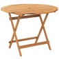 vidaXL 5-tlg. Garten-Essgruppe Stoff und Massivholz Beige vidaXL 5-tlg. Garten-Essgruppe Stoff und Massivholz Beige