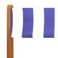 vidaXL 5-tlg. Garten-Essgruppe Stoff und Massivholz Blau und Weiß vidaXL 5-tlg. Garten-Essgruppe Stoff und Massivholz Blau und Weiß