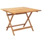 vidaXL 5-tlg. Garten-Essgruppe Polypropylen und Massivholz Beige vidaXL 5-tlg. Garten-Essgruppe Polypropylen und Massivholz Beige