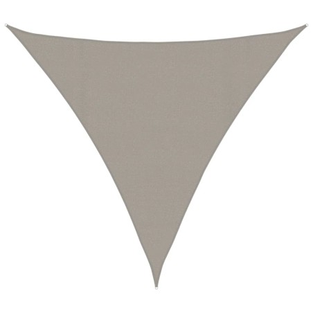 vidaXL Sonnensegel 160 g/m² Dreieckig Hellgrau 4,5x4,5x4,5 m HDPE