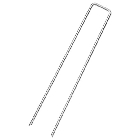 vidaXL Bodenanker 50 Stk. U-Form 20x3,5 cm Verzinkter Stahl