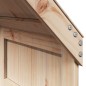 vidaXL Hochbett mit Leiter und Dach 90x190 cm Massivholz Kiefer vidaXL Hochbett mit Leiter und Dach 90x190 cm Massivholz Kiefer