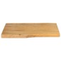 vidaXL Tischplatte mit Baumkante 70x40x2,5 cm Massivholz Mango vidaXL Tischplatte mit Baumkante 70x40x2,5 cm Massivholz Mango