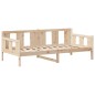 vidaXL Tagesbett mit Dach 80x200 cm Massivholz Kiefer vidaXL Tagesbett mit Dach 80x200 cm Massivholz Kiefer