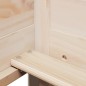vidaXL Tagesbett und Bank mit Dach 80x200 cm Kiefernholz vidaXL Tagesbett und Bank mit Dach 80x200 cm Kiefernholz
