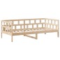 vidaXL Tagesbett Set mit Dach 80x200 cm Massivholz Kiefer vidaXL Tagesbett Set mit Dach 80x200 cm Massivholz Kiefer
