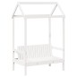 vidaXL Tagesbett Set mit Dach Weiß 90x190 cm Massivholz Kiefer vidaXL Tagesbett Set mit Dach Weiß 90x190 cm Massivholz Kiefer