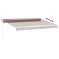 vidaXL Markise Manuell Braun 350x250 cm vidaXL Markise Manuell Braun 350x250 cm