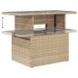 vidaXL 8-tlg. Garten-Sofagarnitur mit Kissen Beige Poly Rattan vidaXL 8-tlg. Garten-Sofagarnitur mit Kissen Beige Poly Rattan