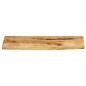 vidaXL Tischplatte 70x40x2,5 cm Baumkante Massivholz Raues Mangoholz vidaXL Tischplatte 70x40x2,5 cm Baumkante Massivholz Raues Mangoholz