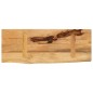 vidaXL Tischplatte 70x40x2,5 cm Baumkante Massivholz Raues Mangoholz vidaXL Tischplatte 70x40x2,5 cm Baumkante Massivholz Raues Mangoholz