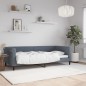 vidaXL Tagesbett Dunkelgrau 90x200 cm Samt vidaXL Tagesbett Dunkelgrau 90x200 cm Samt
