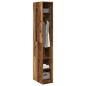 vidaXL Kleiderschrank Altholz-Optik 30x50x200 cm Holzwerkstoff vidaXL Kleiderschrank Altholz-Optik 30x50x200 cm Holzwerkstoff
