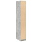 vidaXL Kleiderschrank Betongrau 30x50x200 cm Holzwerkstoff vidaXL Kleiderschrank Betongrau 30x50x200 cm Holzwerkstoff