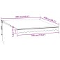 vidaXL Markise Automatisch Braun 300x250 cm vidaXL Markise Automatisch Braun 300x250 cm