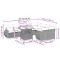 vidaXL 10-tlg. Garten-Sofagarnitur mit Kissen Beige Poly Rattan vidaXL 10-tlg. Garten-Sofagarnitur mit Kissen Beige Poly Rattan