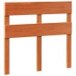 vidaXL Massivholzbett ohne Matratze Wachsbraun 90x200 Kiefernholz vidaXL Massivholzbett ohne Matratze Wachsbraun 90x200 Kiefernholz